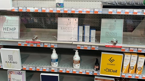 CVS CBD In-Line Shelf Set